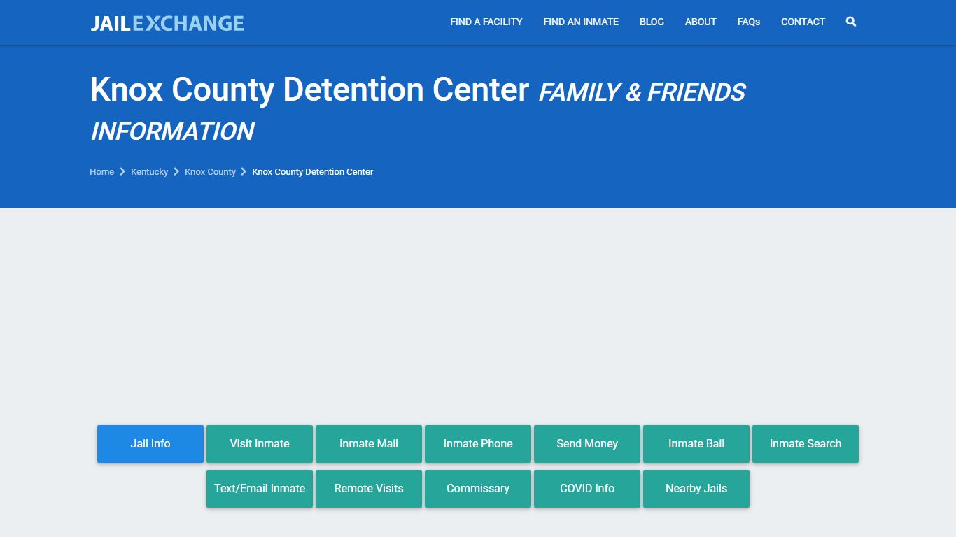 Knox County Detention Center KY | Booking, Visiting, Calls, Phone