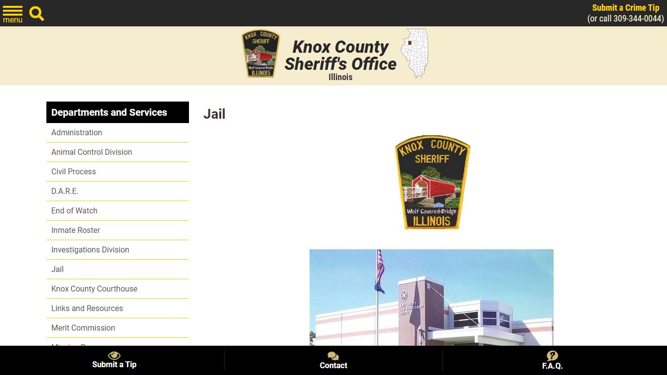 Jail | Knox County Sheriff IL